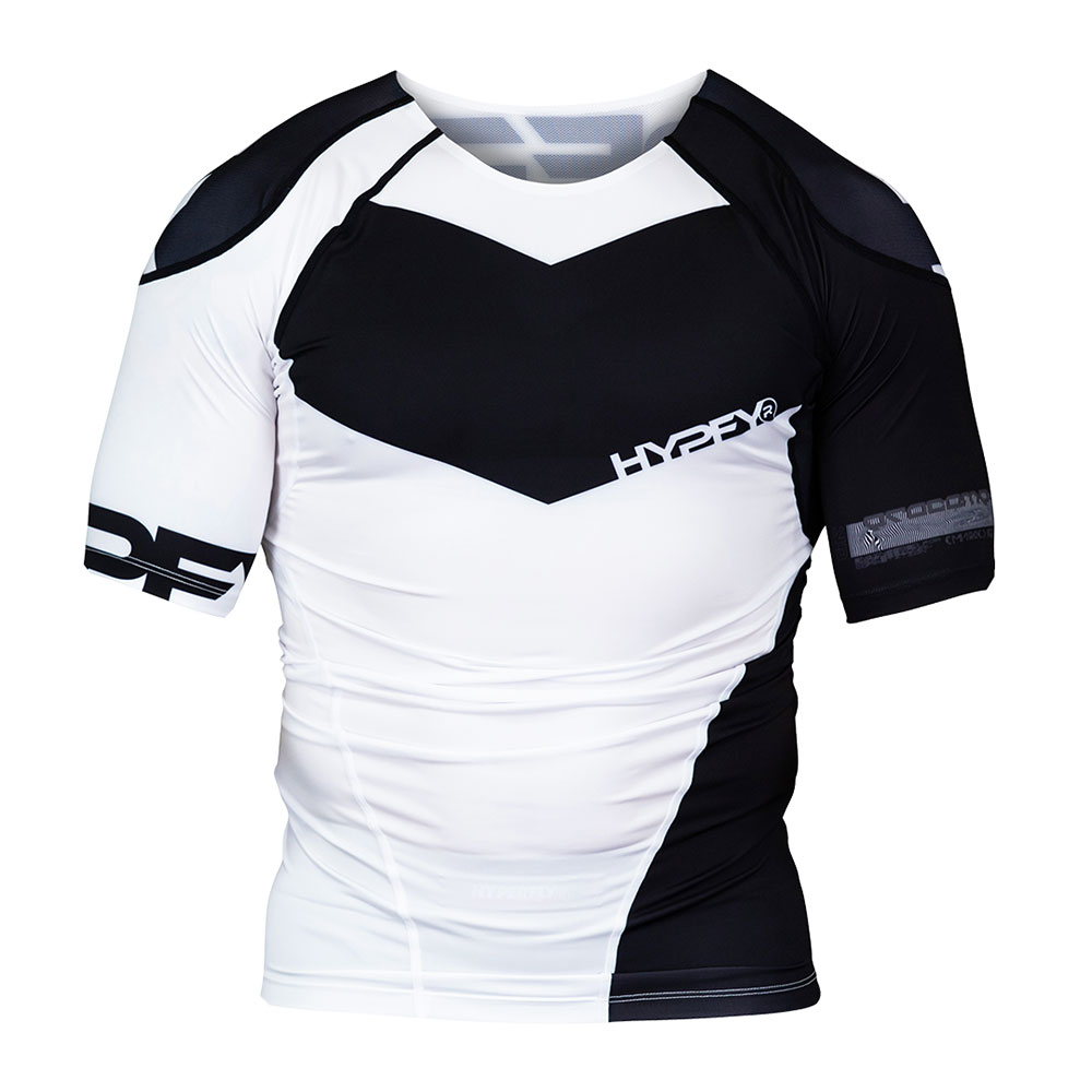 Hyperfly Rashguard ProComp Supreme Edge Short Sleeve white