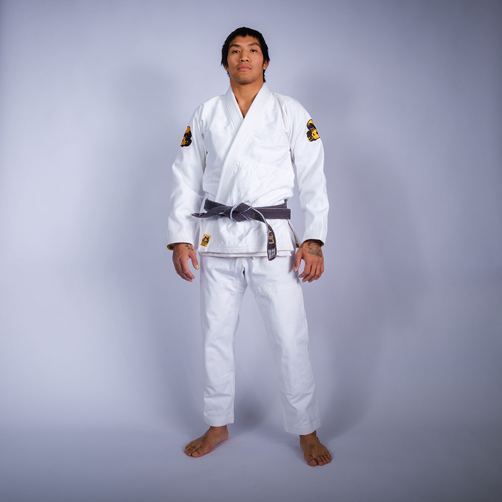 Inverted Gear BJJ Gi Old School V2 white