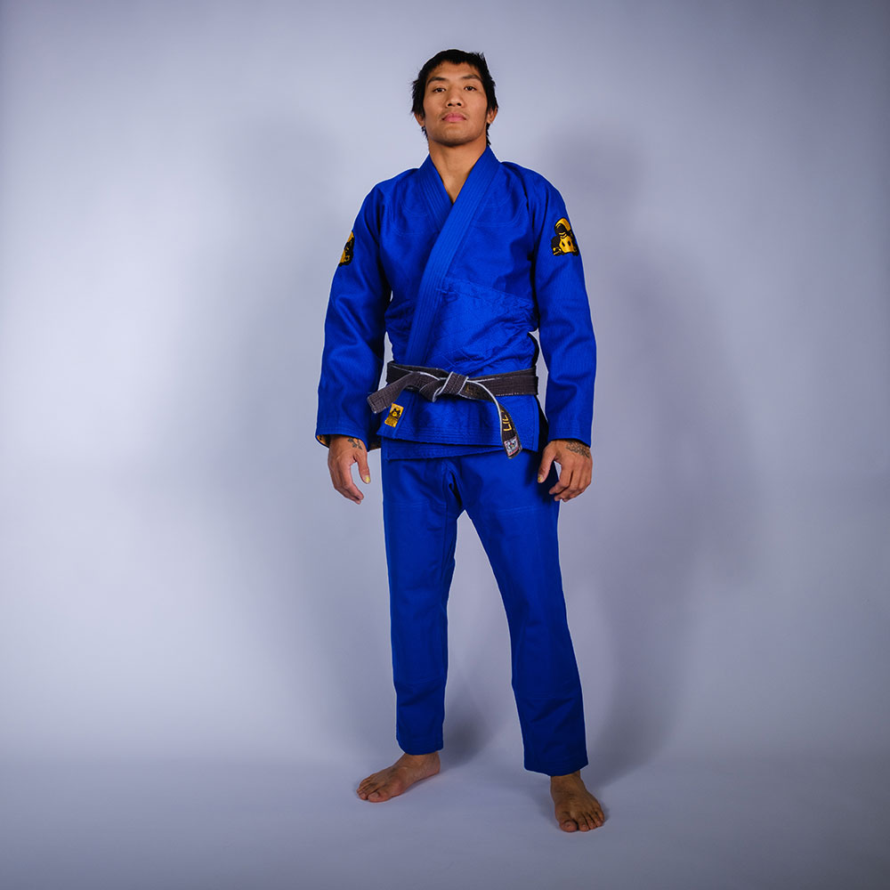 Inverted Gear BJJ Gi Old School V2 blue