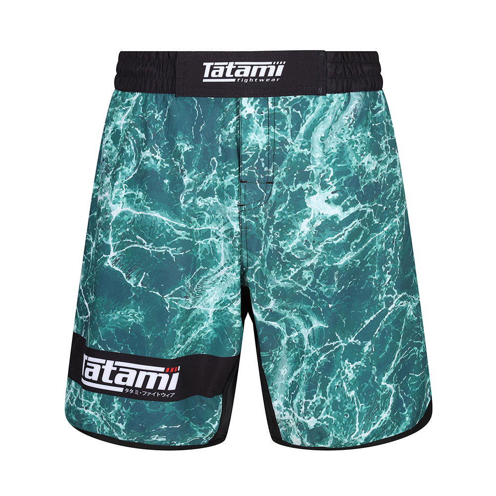 Tatami Shorts Green Marble
