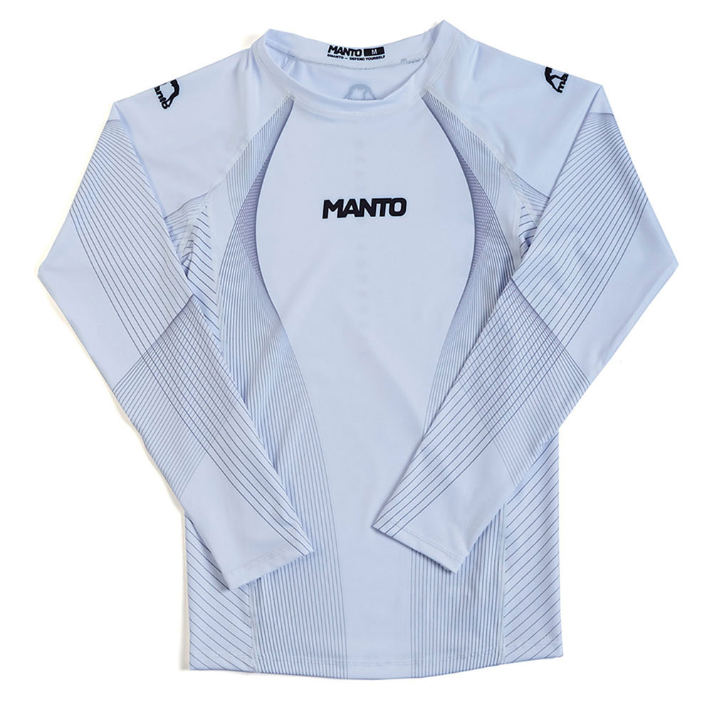 Manto Rashguard Flow white