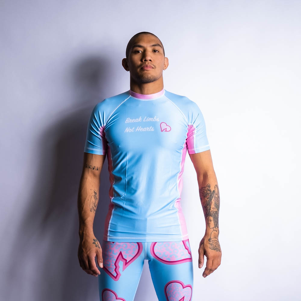 Rebelz x Unknown Rashguard Heart Break