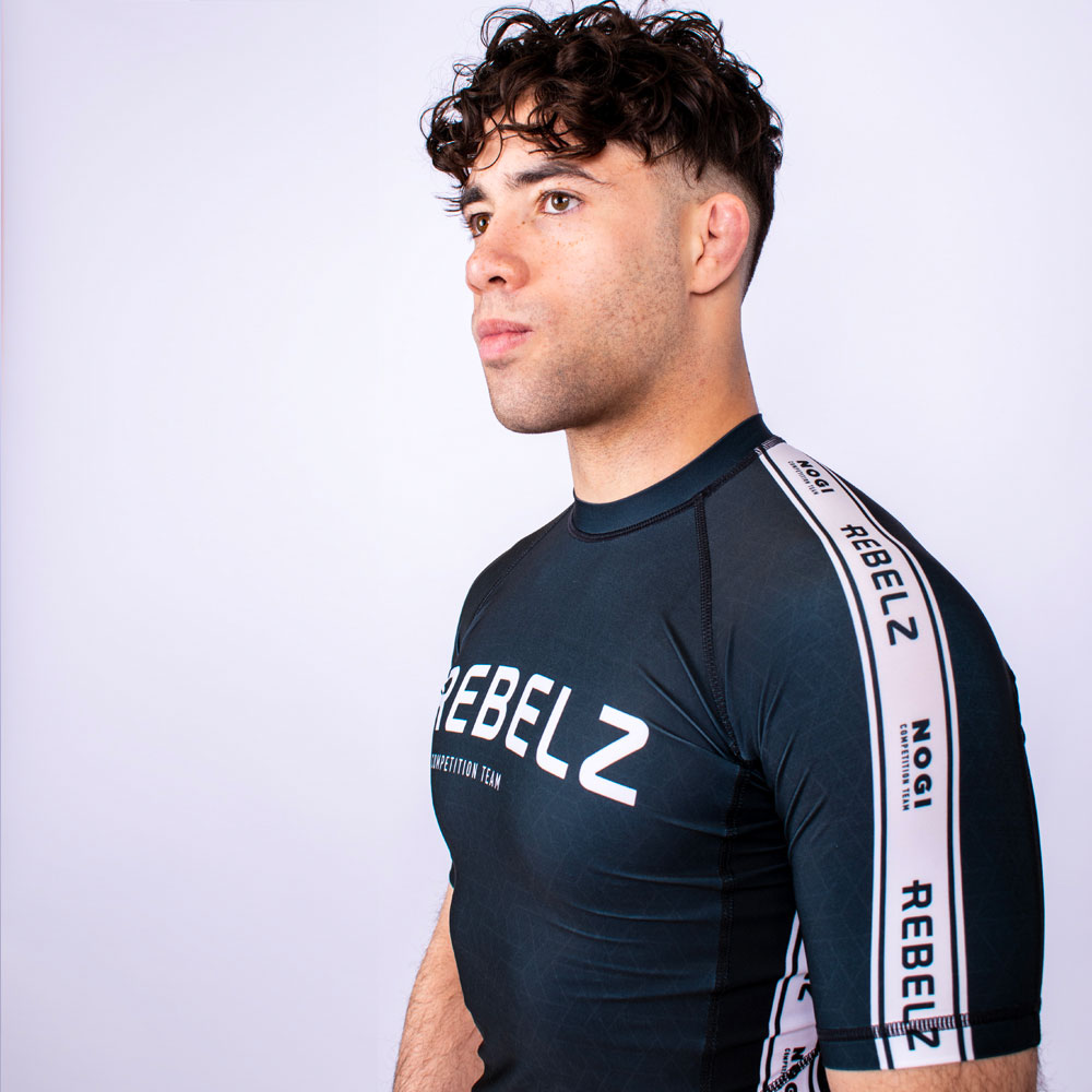 Rebelz Rashguard Ranked black