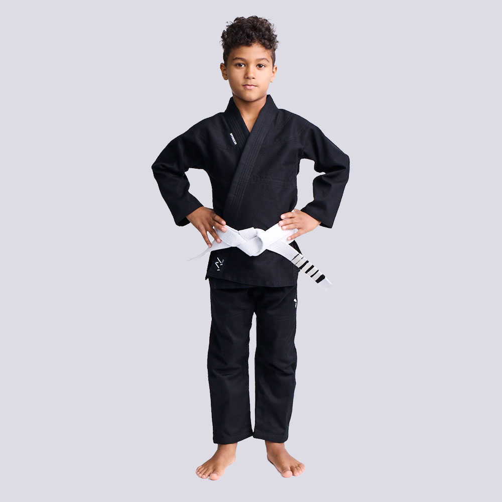 Ippon Gear BJJ Gi Kids Rookie black