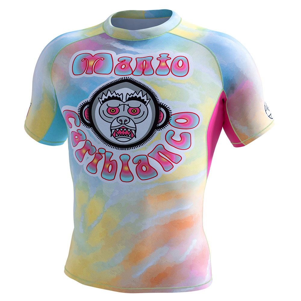 Manto Rashguard Cariblanco tie dye