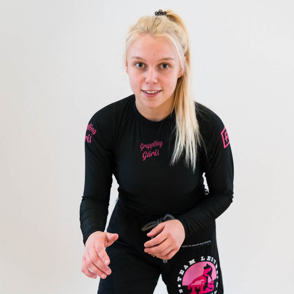 Rebelz x Grappling Gäris Rashguard black