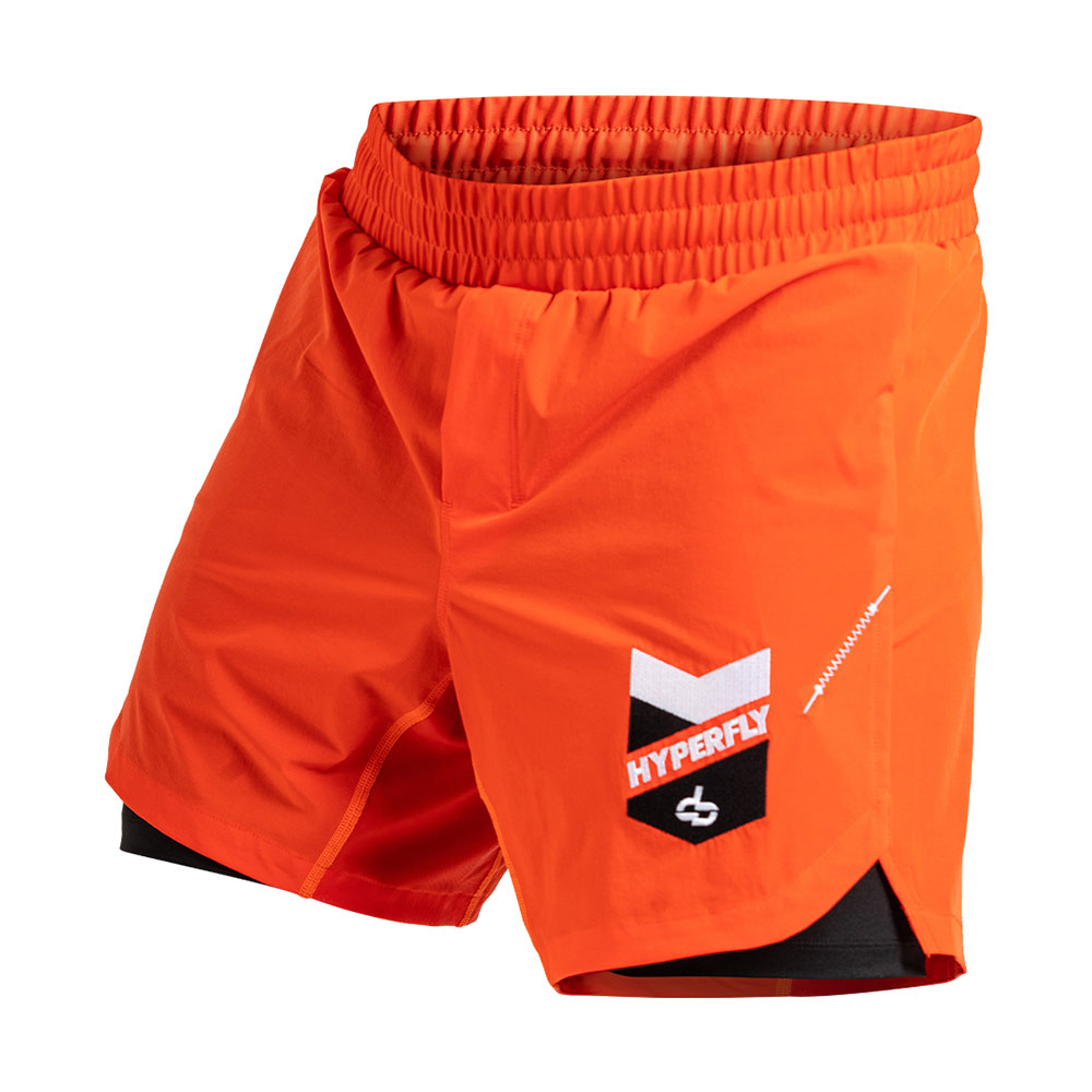 Hyperfly Combat Shorts Icon 4 tangerine
