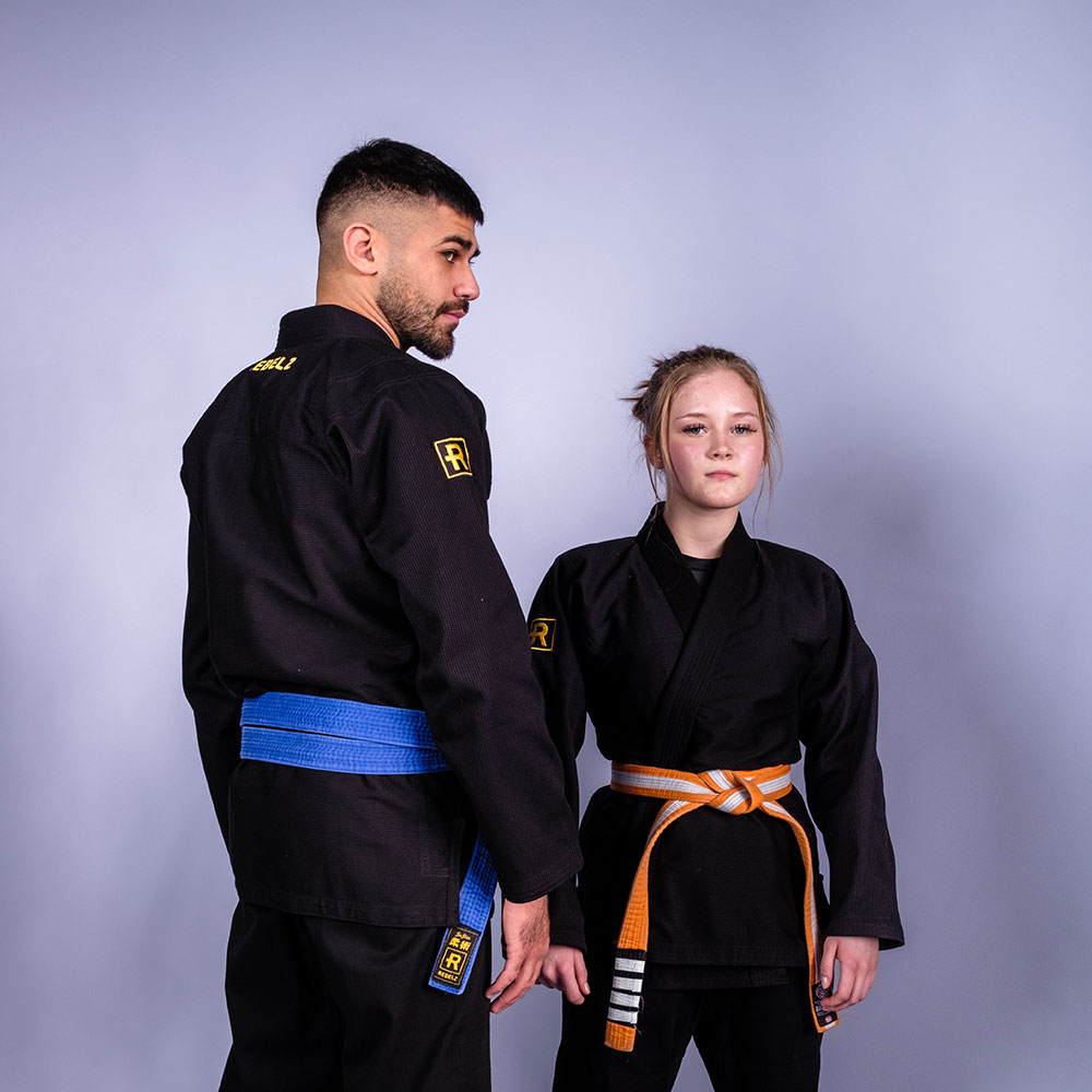 Rebelz BJJ Gi Gold Standard 2 black