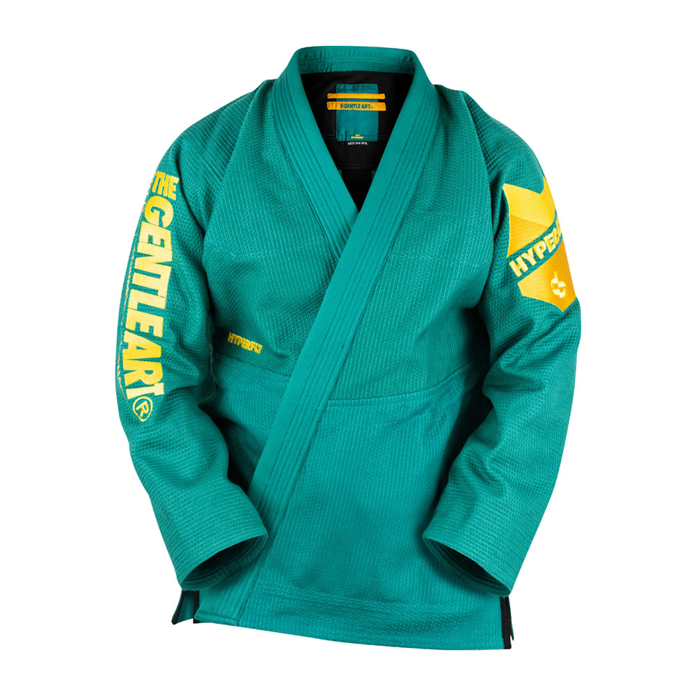 Hyperfly BJJ Gi The Gentle Art emerald