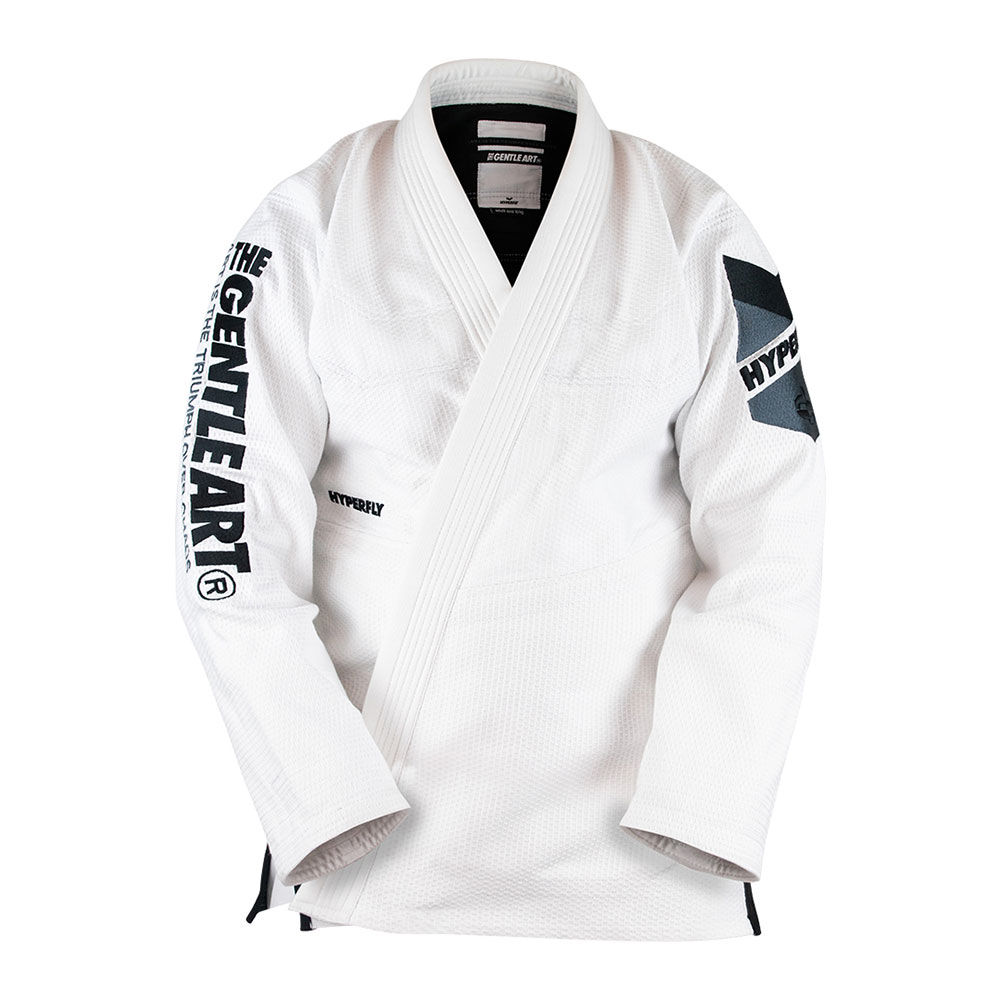 Hyperfly BJJ Gi Ladies The Gentle Art white