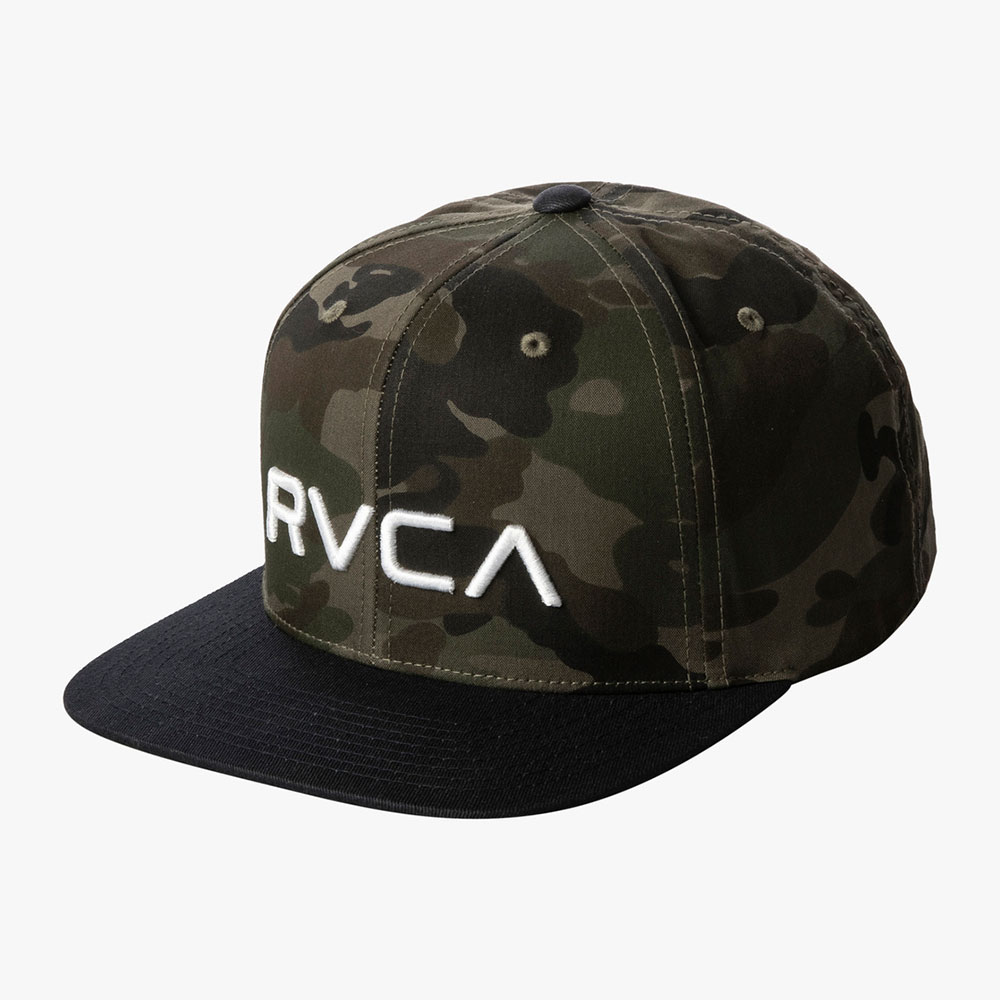 RVCA Snapback Twill camo/navy