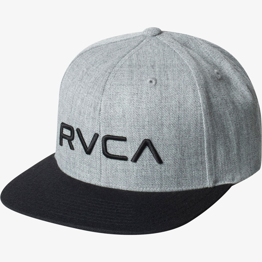 RVCA Snapback Twill grey/black