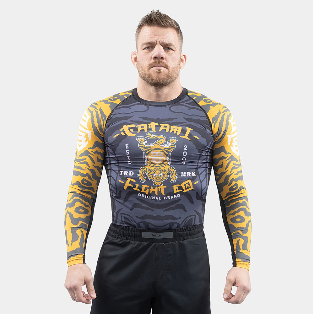 Tatami Rashguard Flying Tiger