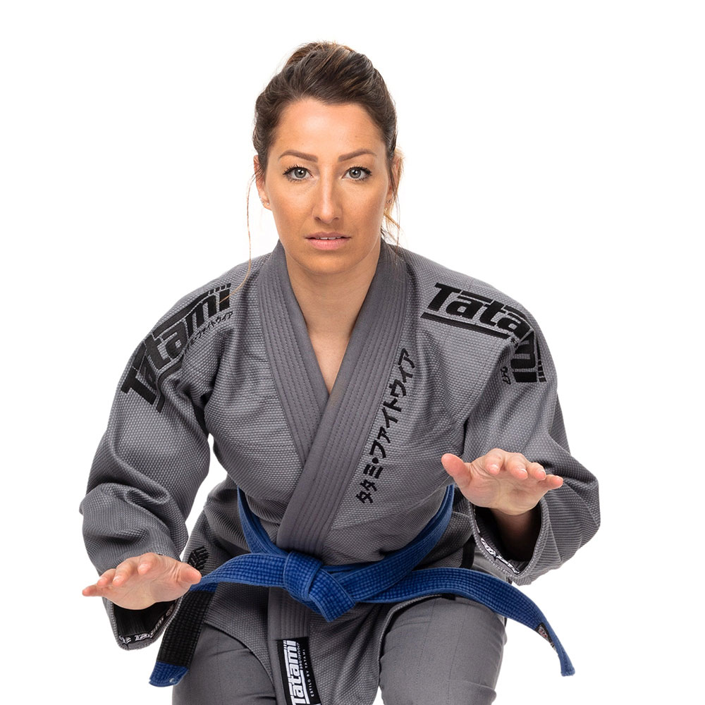 Tatami BJJ Gi Ladies Estilo Black Label grey/black