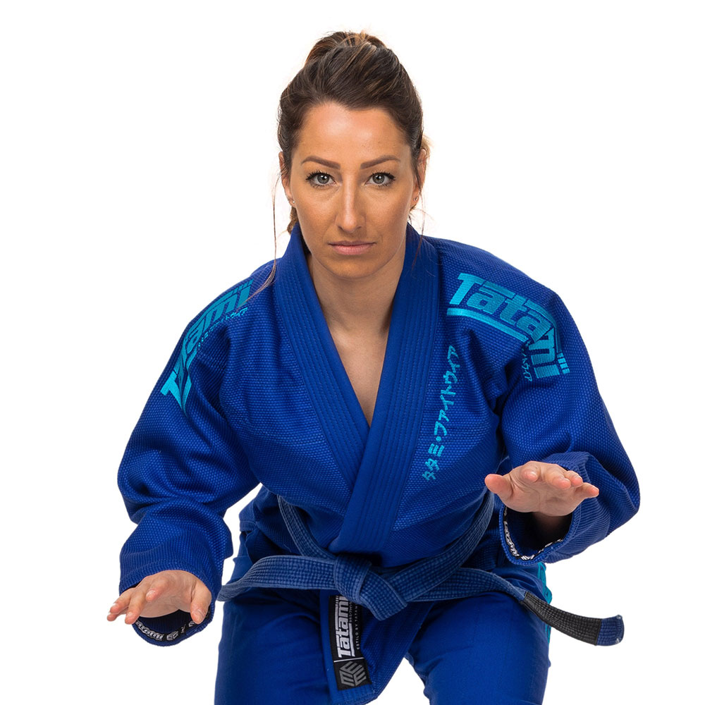 Tatami BJJ Gi Ladies Estilo Black Label blue/blue