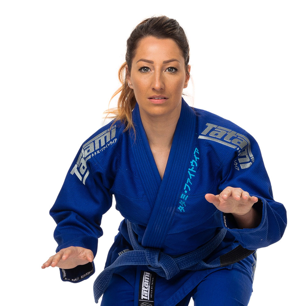 Tatami BJJ Gi Ladies Estilo Black Label blue/grey