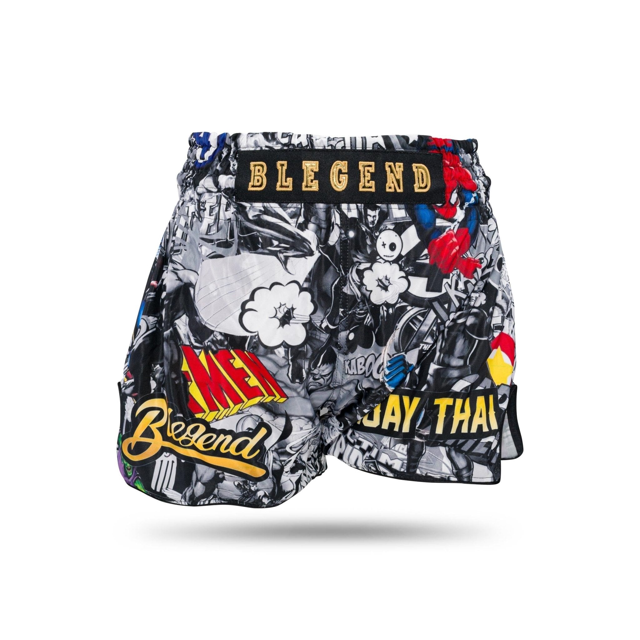 Blegend Comic Muay Thai Shorts