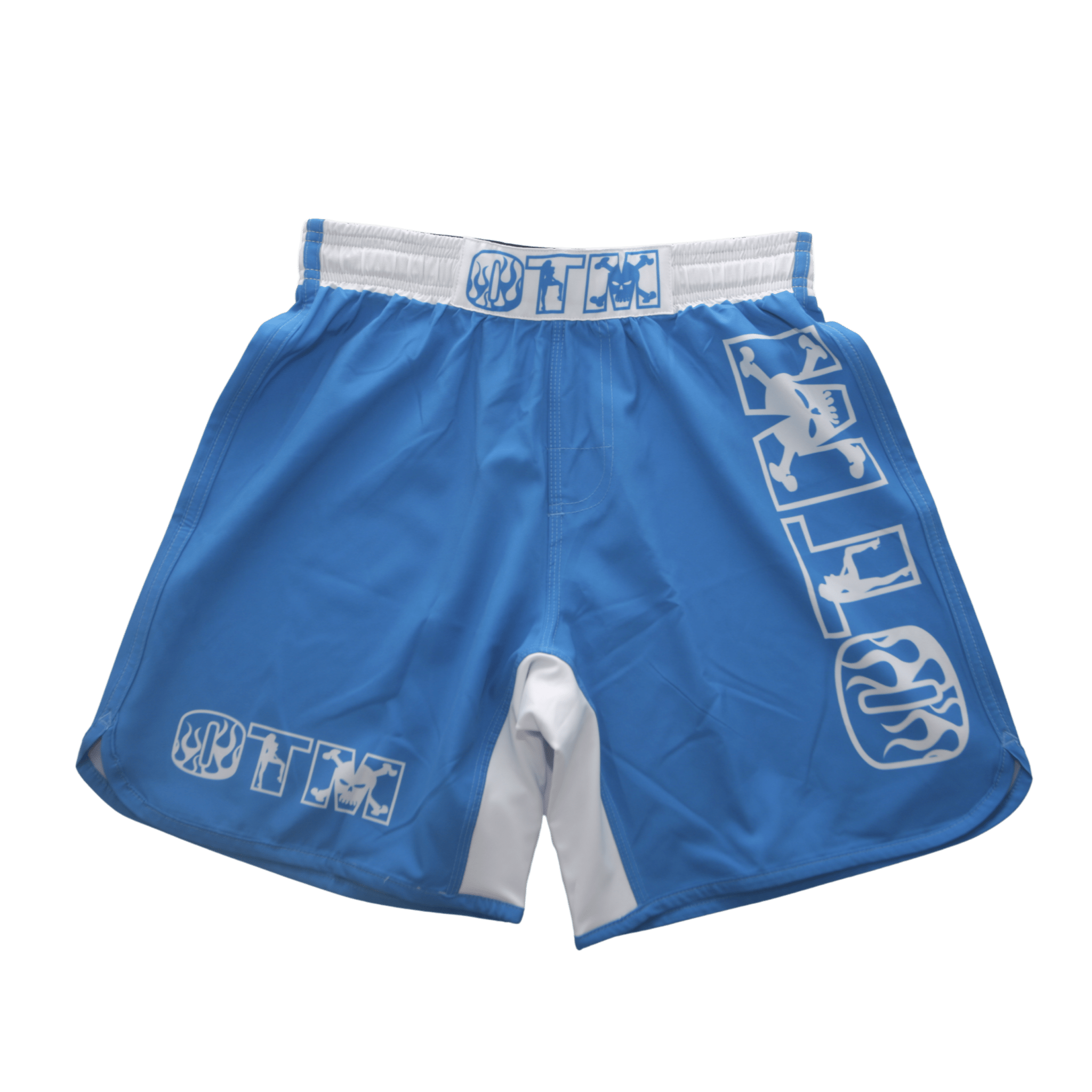OTM FHS Scallop White_Blue shorts