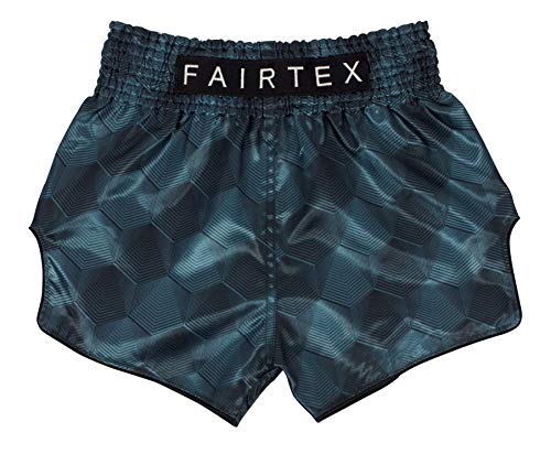 Fairtex Stealth Grayish Green Slim Cut Muay Thai Boxing Short