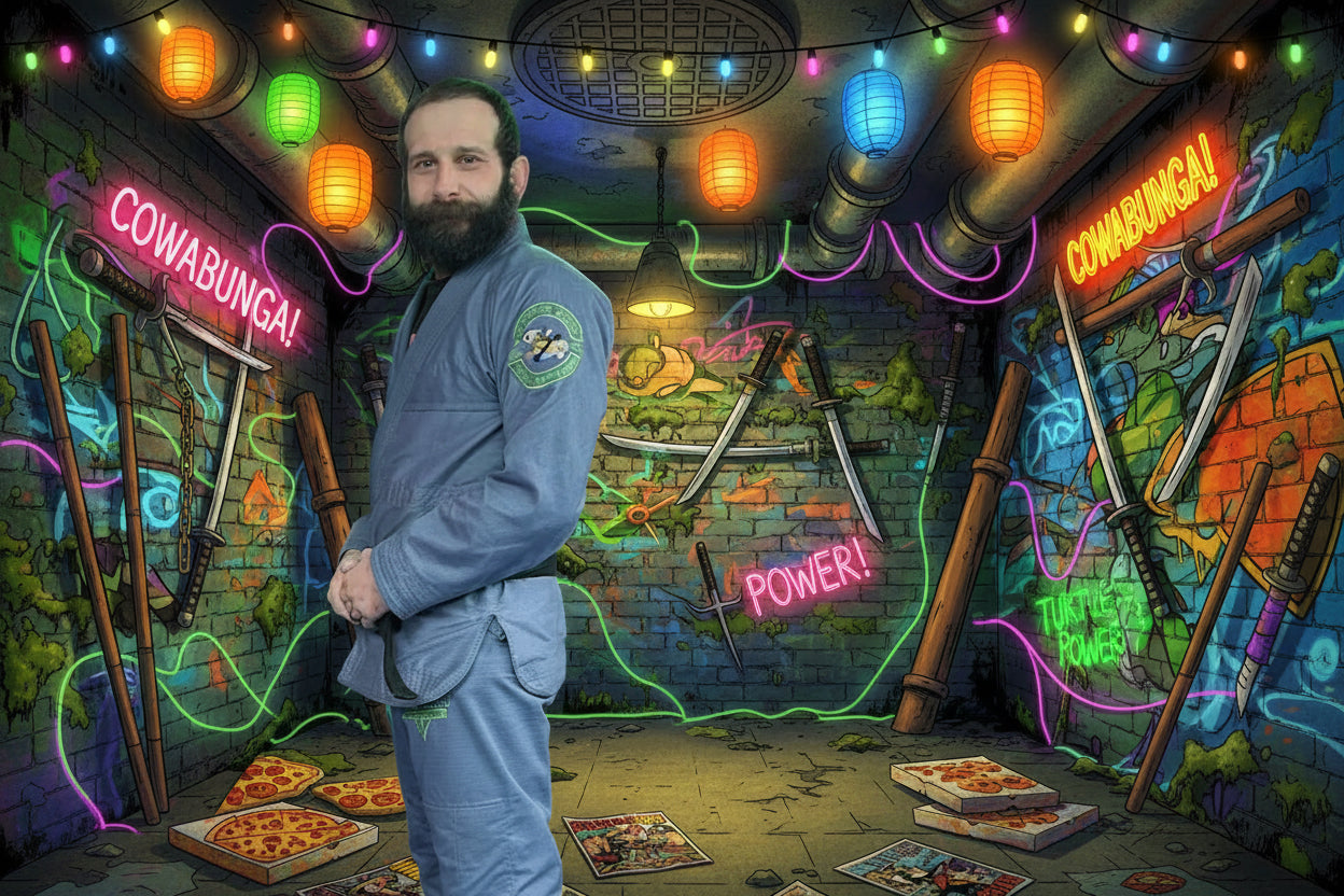 Kids BJJ Gi - Gray Turtle Edition