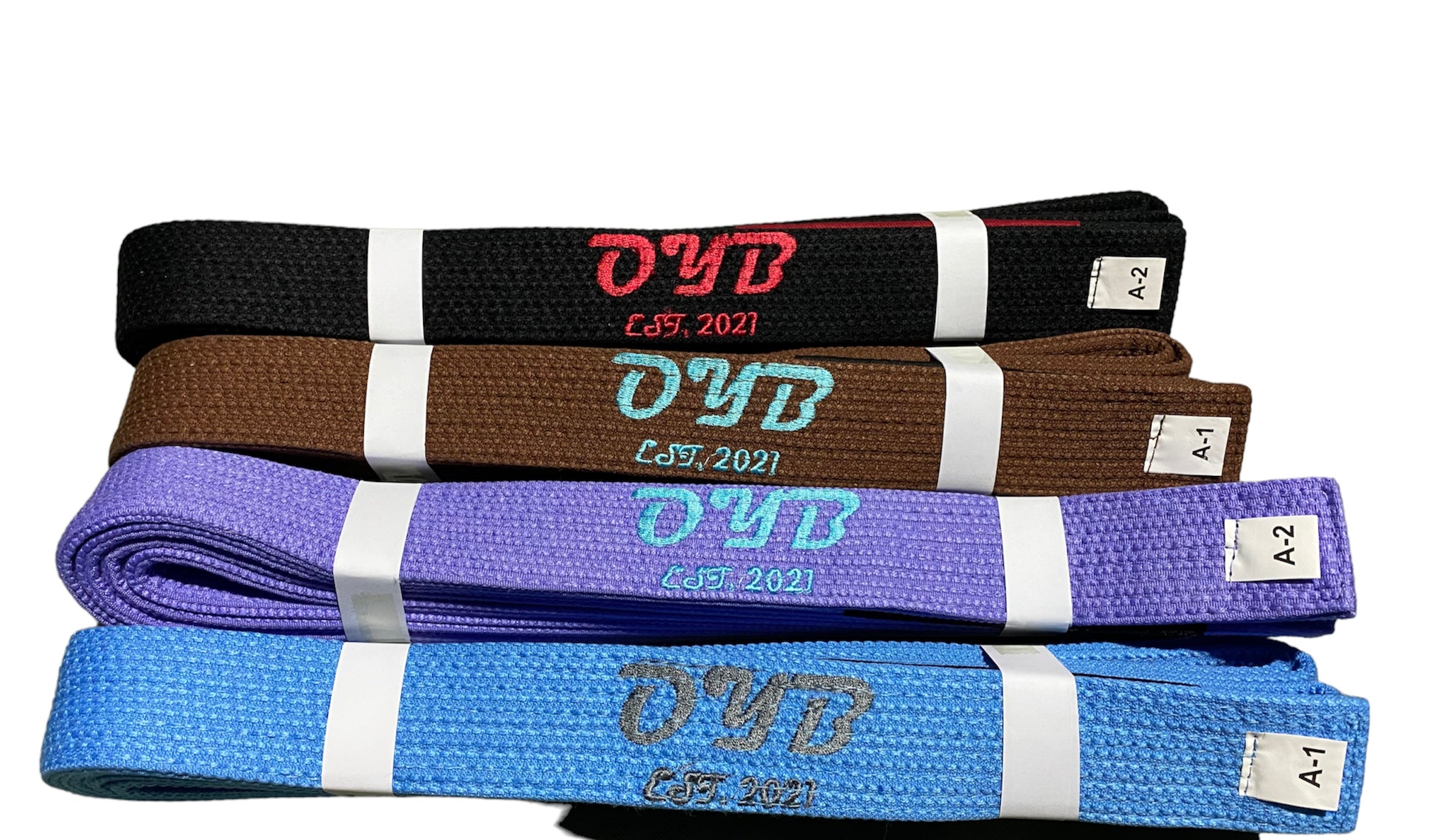Pearl Weave BJJ Belts