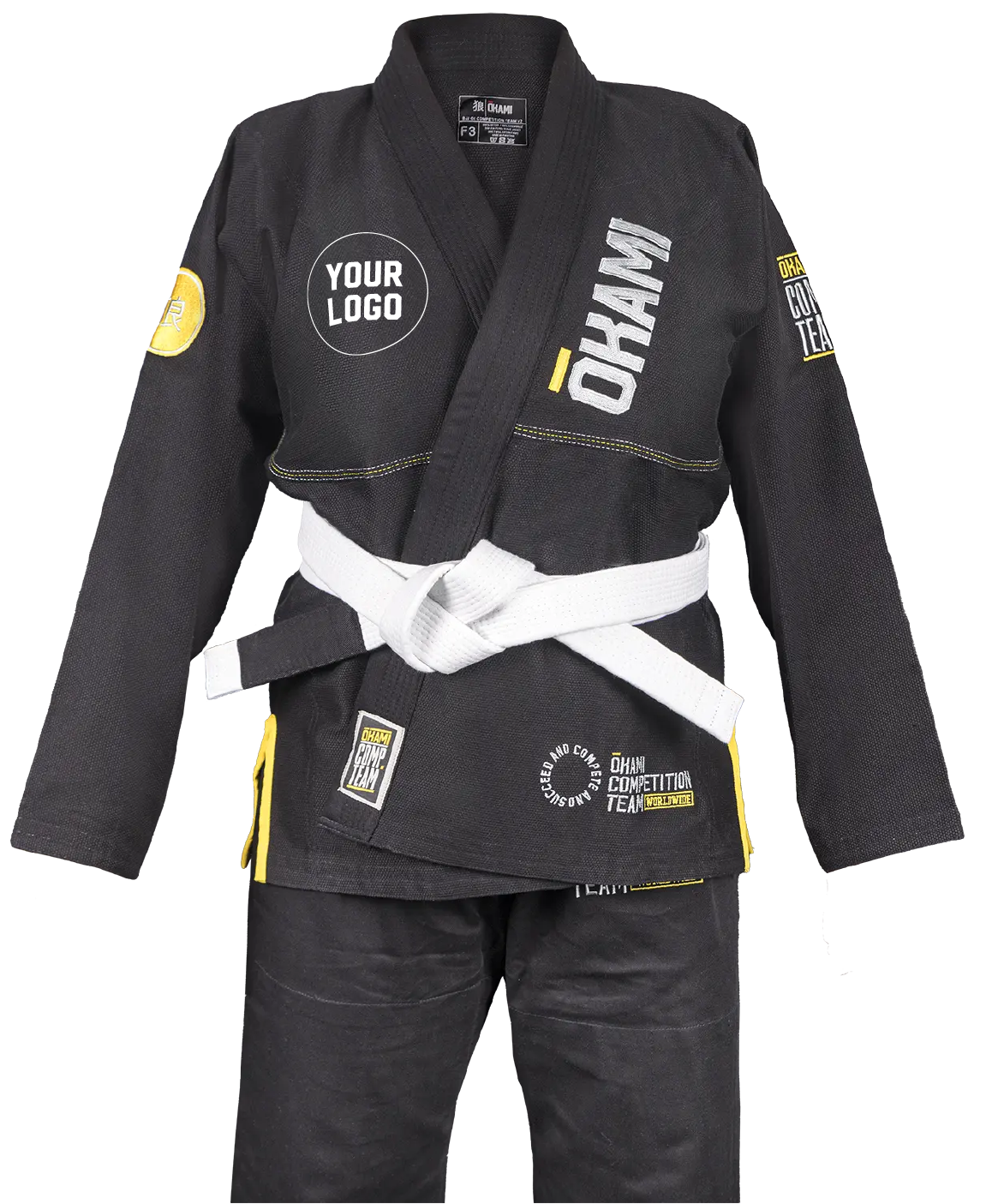 OKAMI YourTeam Ladies BJJ Gi Competitor 380gsm / 10oz