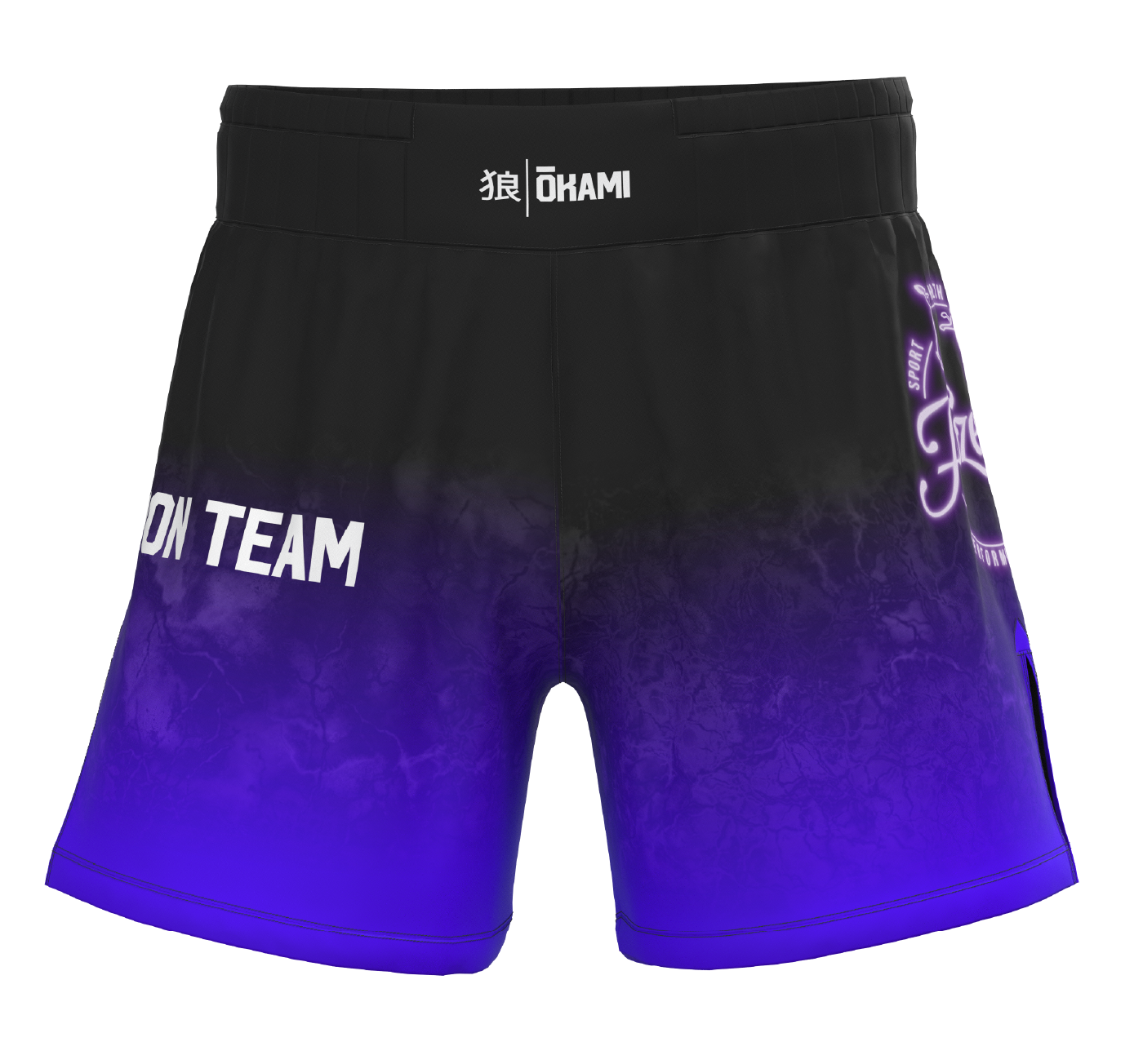 OKAMI YourTeam Fight Shorts Lightweight long