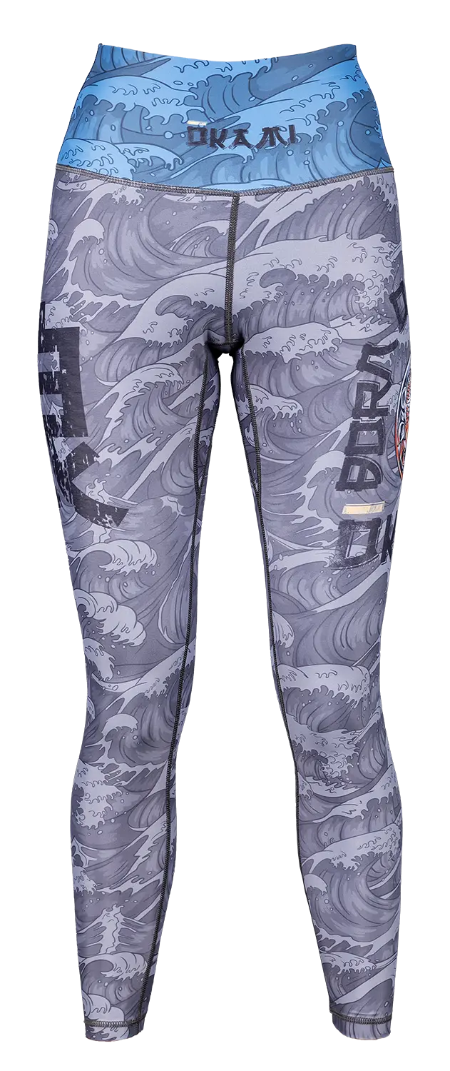 OKAMI Ladies Spats Kois Black