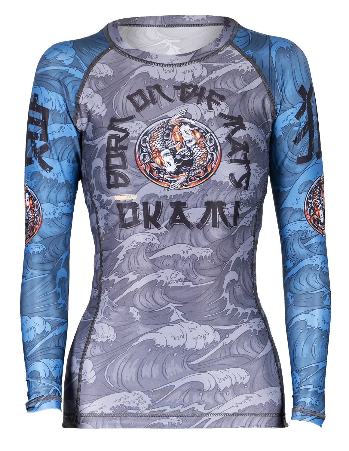 OKAMI Ladies Rashguard Kois L/S Black