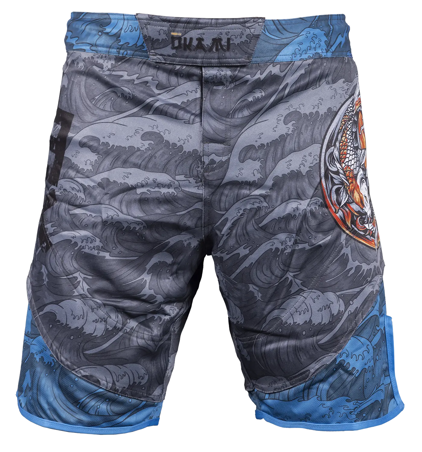 OKAMI Fight Shorts Kois Black