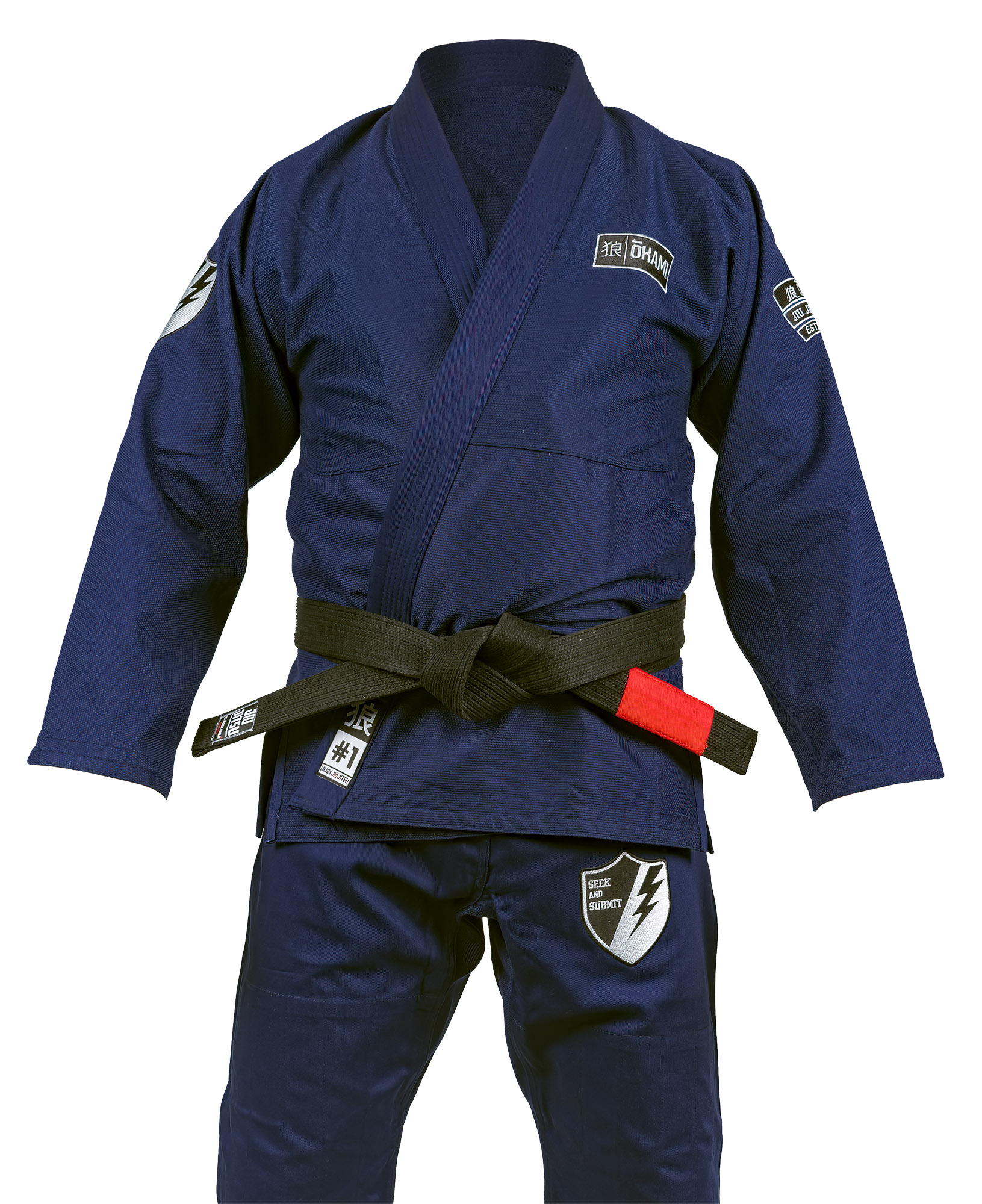 OKAMI ladies BJJ Gi SAS NextGen Navy Limited