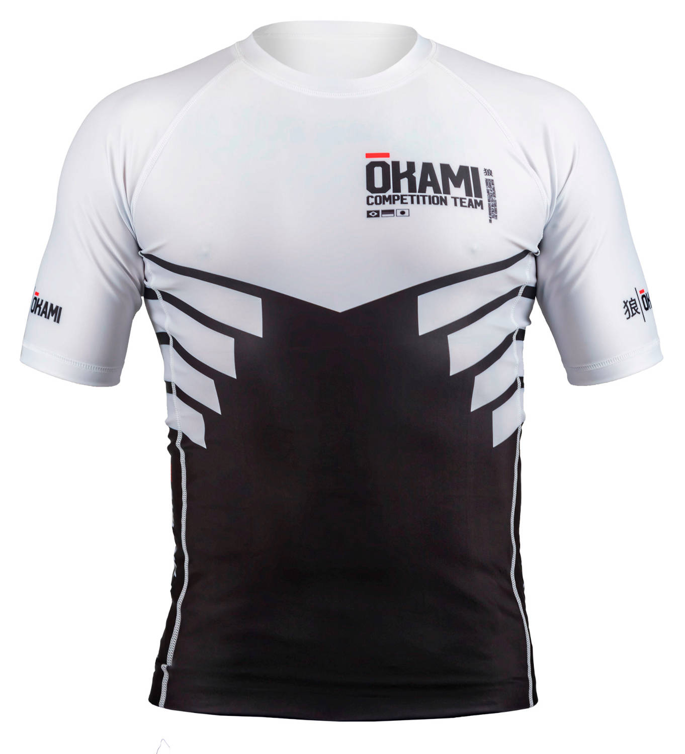 OKAMI Rashguard Competition Team White