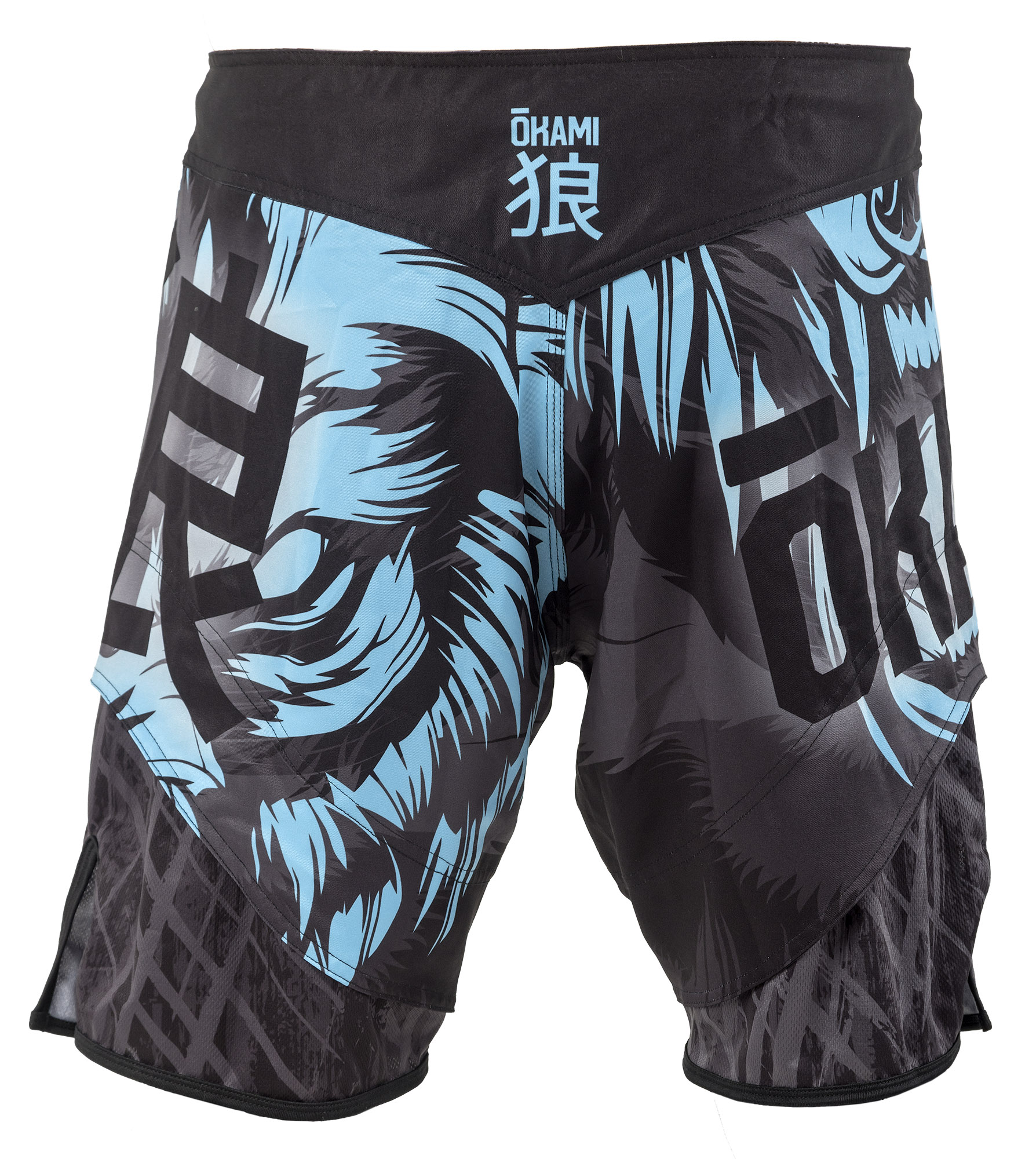 OKAMI Fight Shorts Wilderness Ice