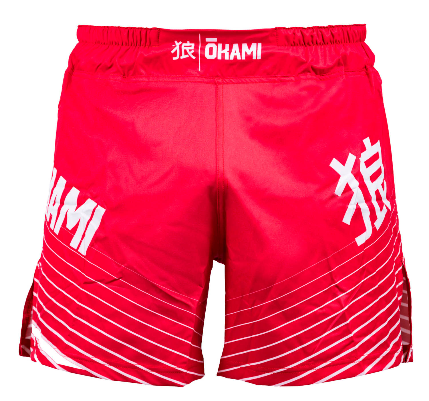 OKAMI Fight Shorts Big Kanji Rot