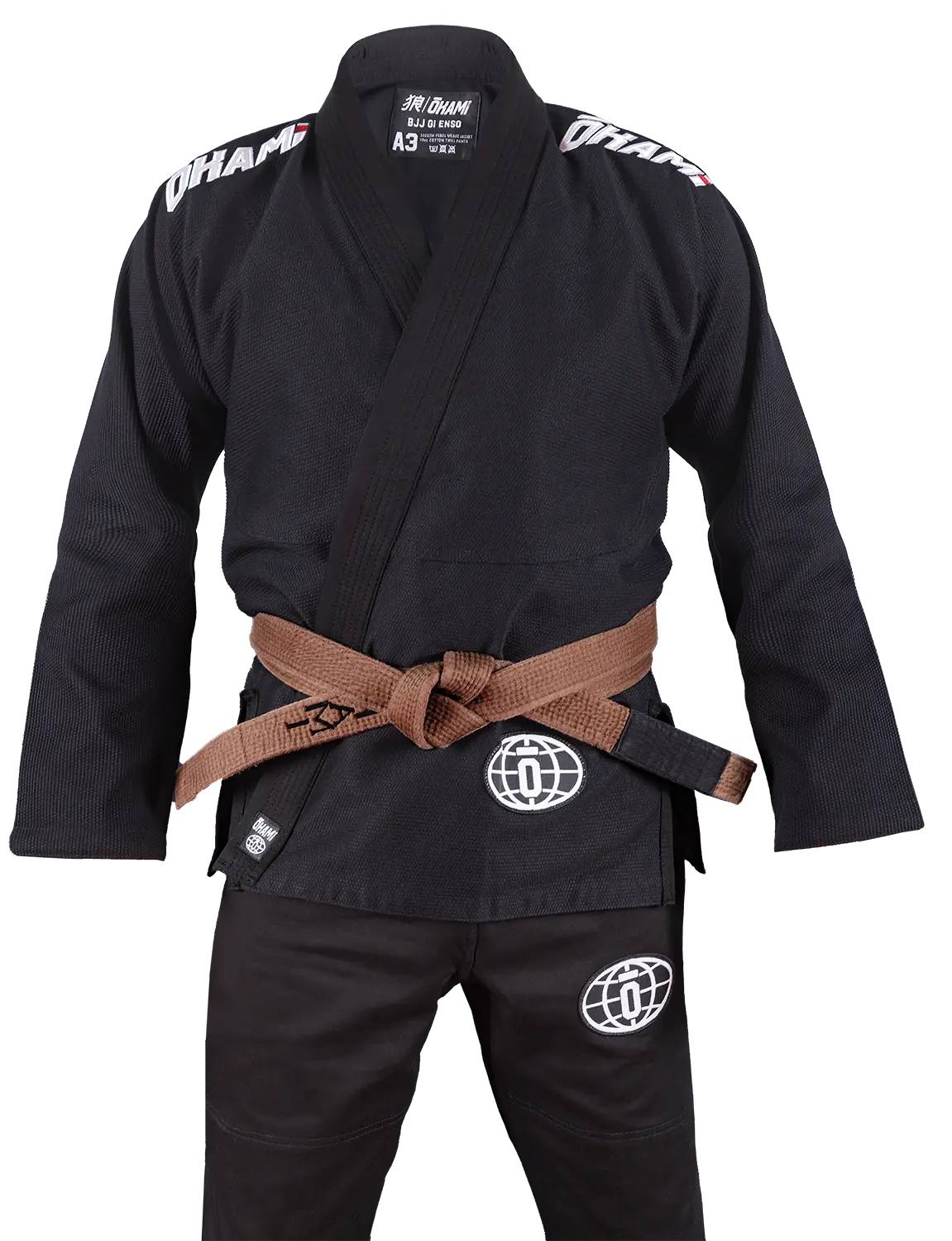 OKAMI BJJ Gi Enso Black