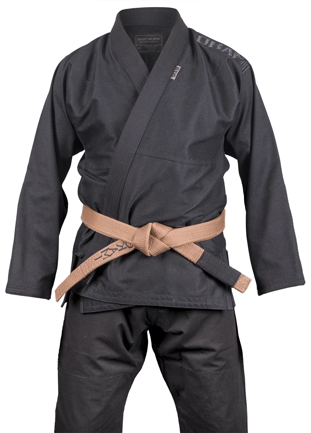 OKAMI BJJ Gi Set Spirit V2 black