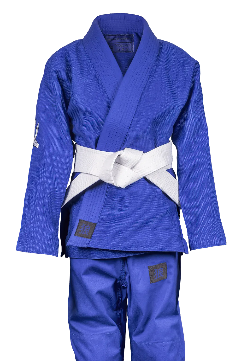 OKAMI Kids BJJ Gi Set Hajimari blue