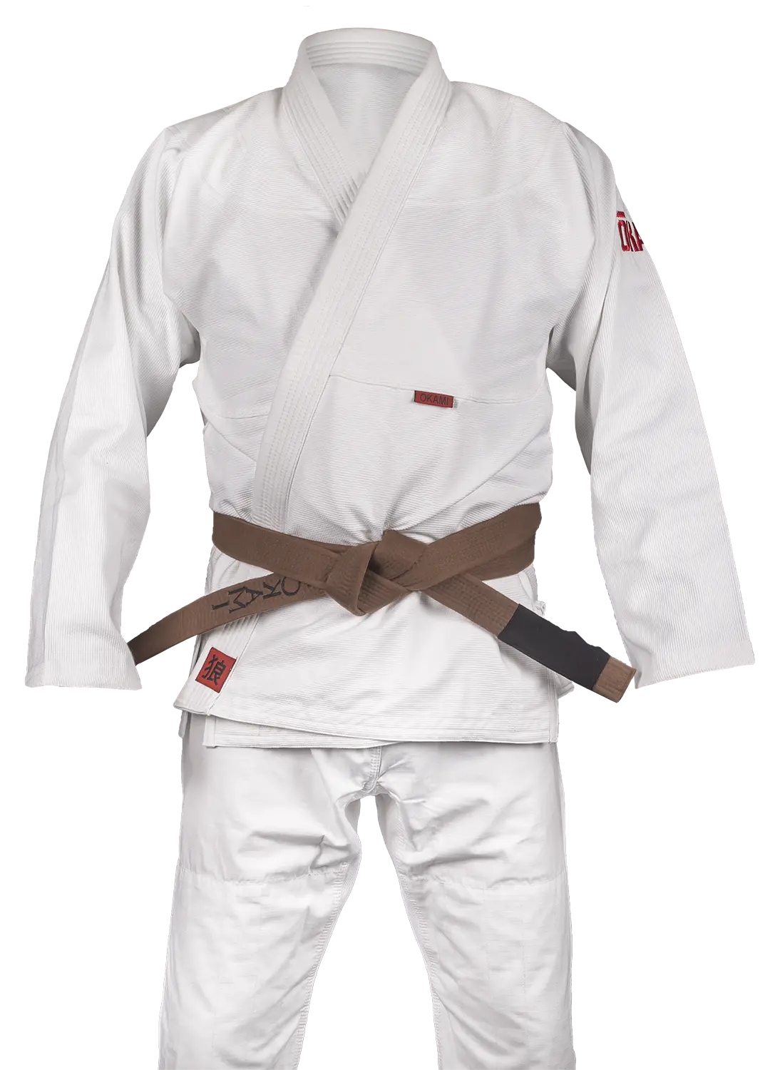 OKAMI BJJ Gi Set Hajimari white