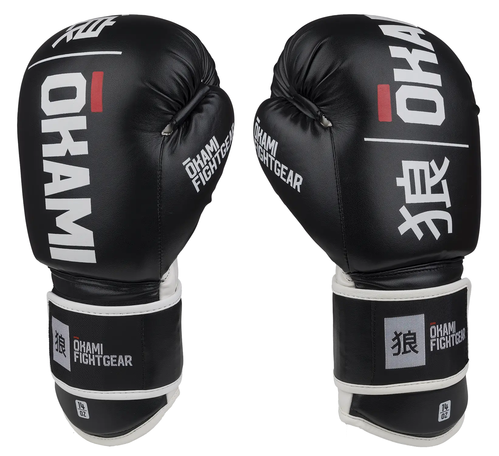 Okami Fightgear Boxhandschuhe Rumble Schwarz Weiß