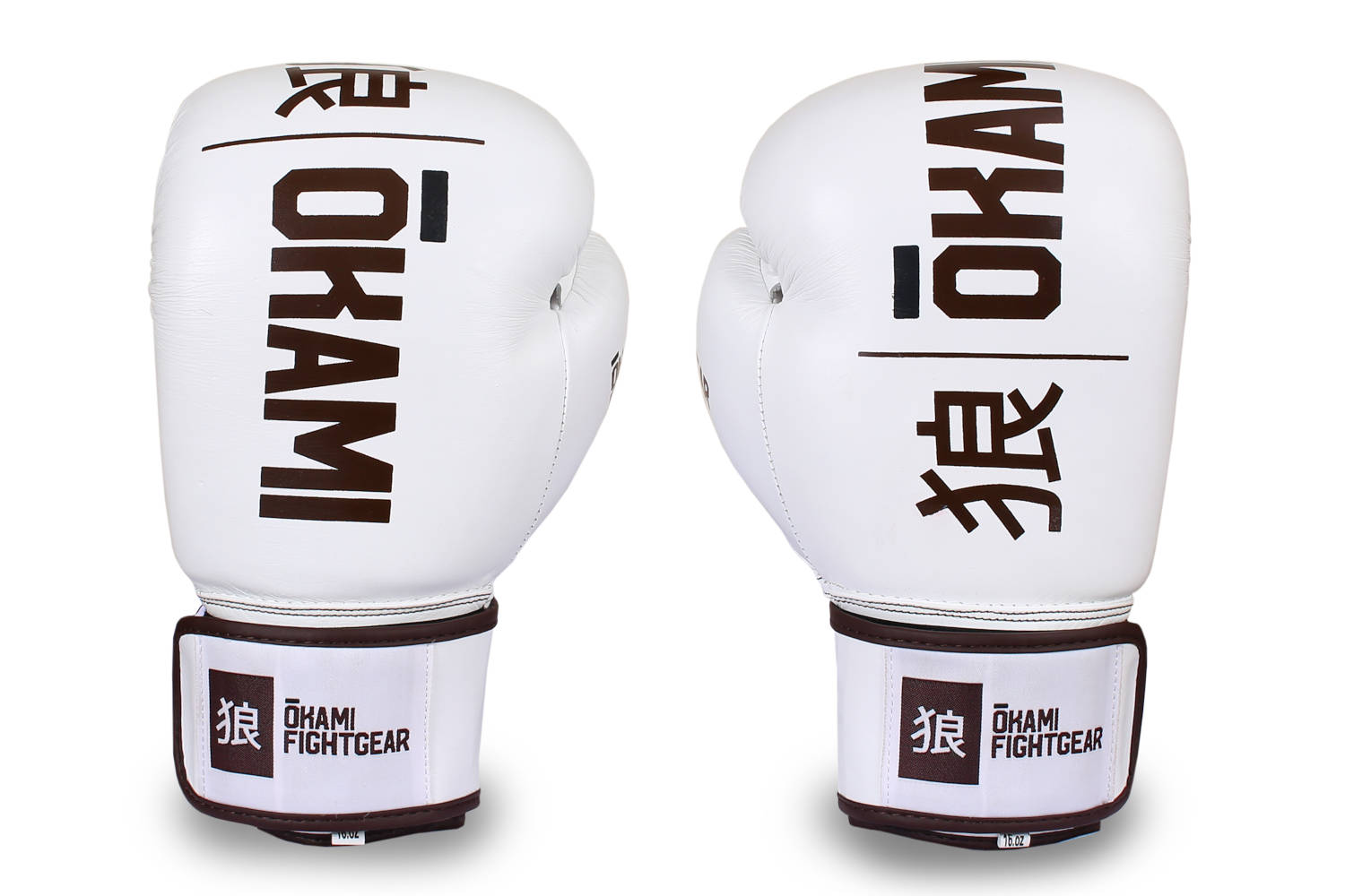 Okami fightgear Boxing Gloves Hi-Pro – White