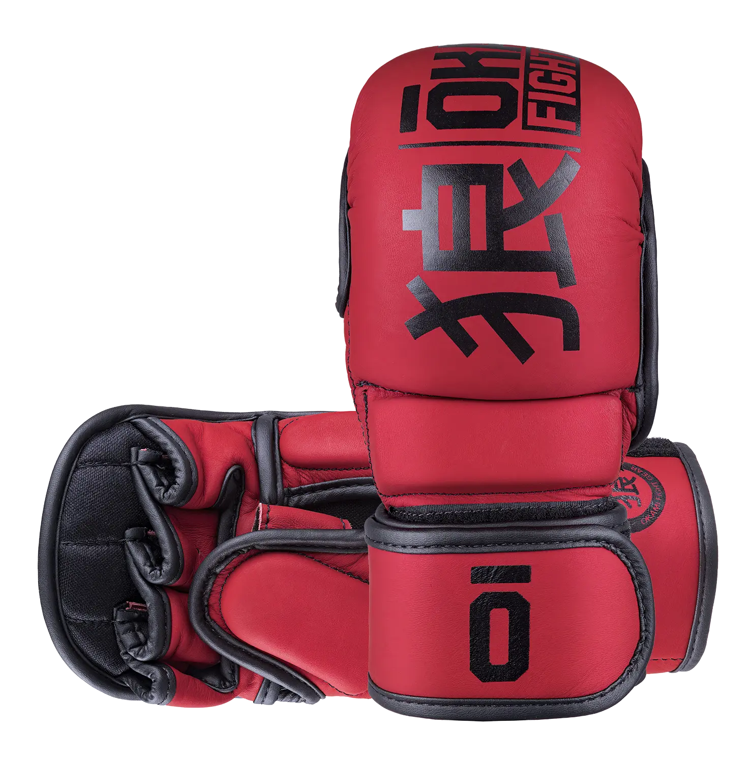 OKAMI FIGHTGEAR MMA Sparring Gloves V2 Red/Black