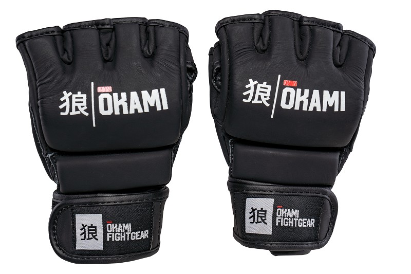 OKAMI Fightgear MMA Gloves Hi-Pro Training – noir