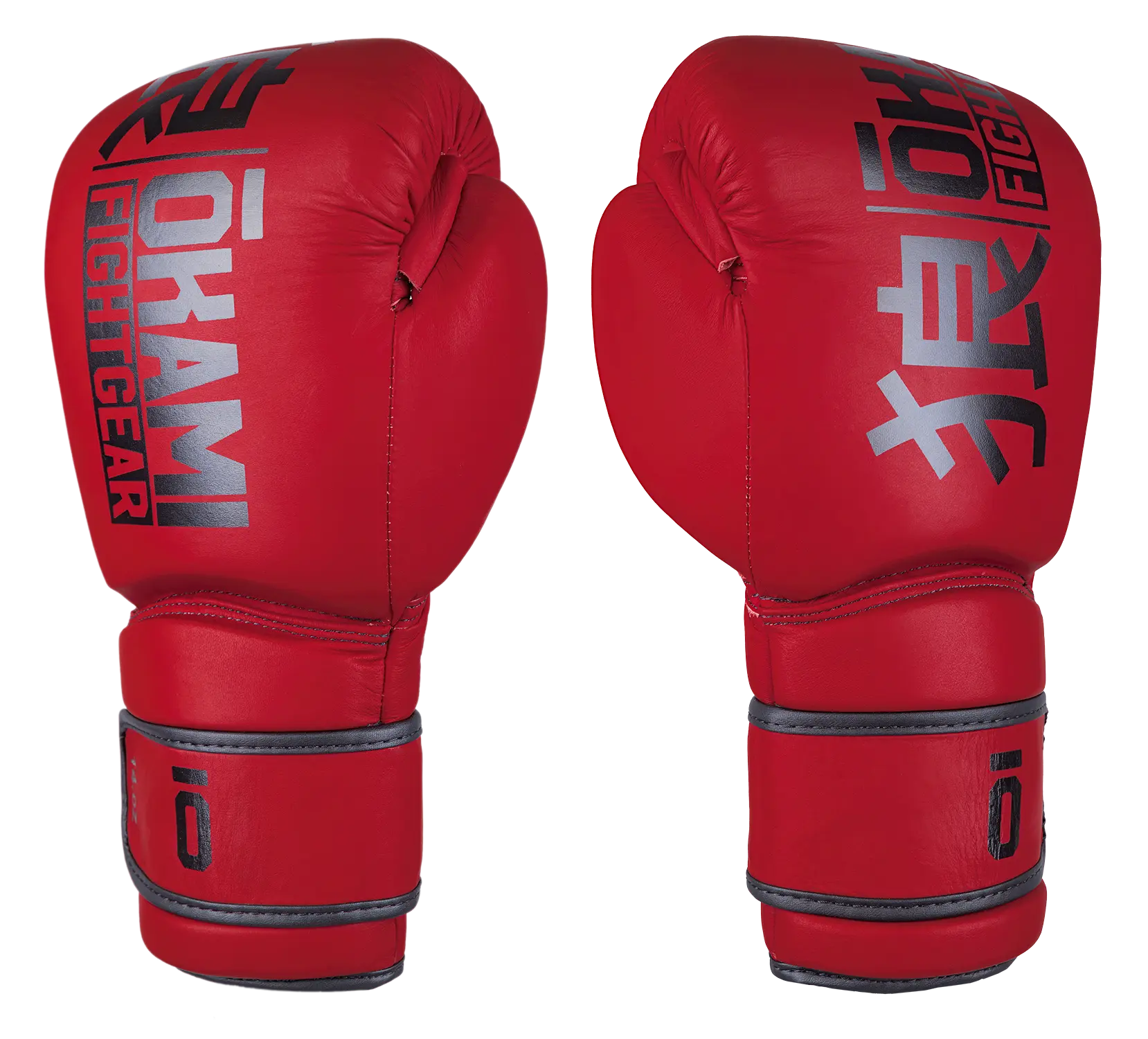OKAMI FIGHTGEAR Boxing Gloves Competitor V2 Red/Black