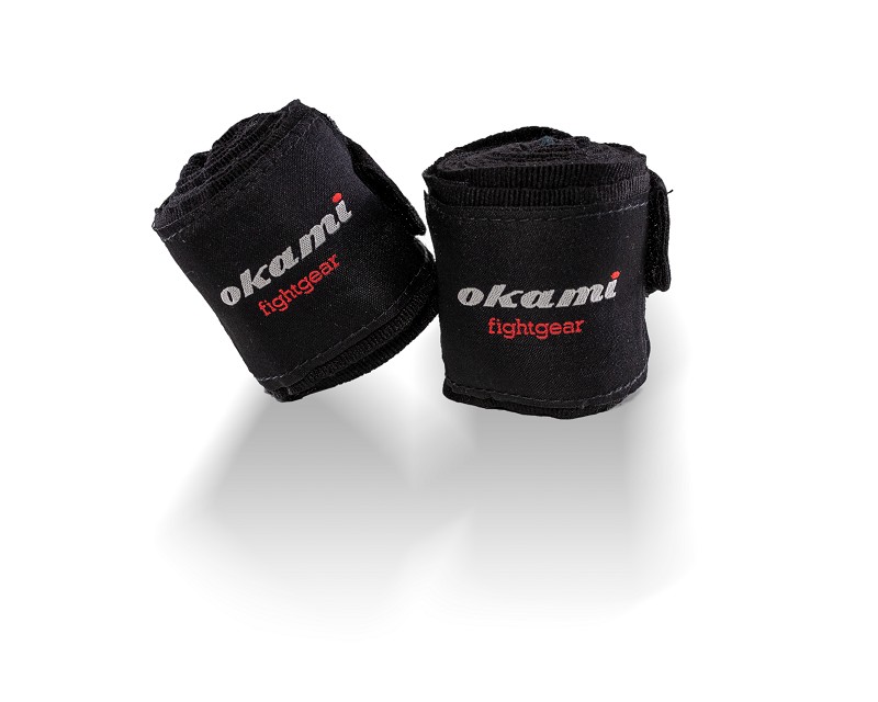Okami fightgear Kids Handwraps 150cm – black