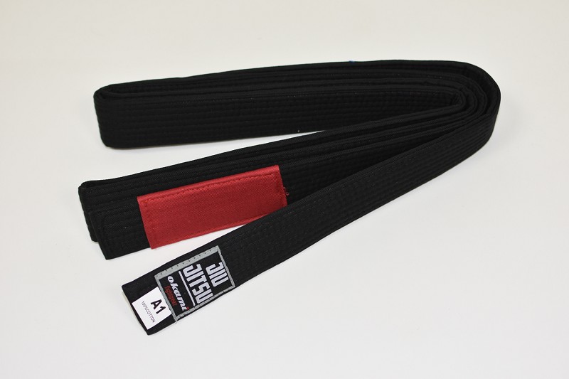 Okami fightgear BJJ Belt –  schwarz