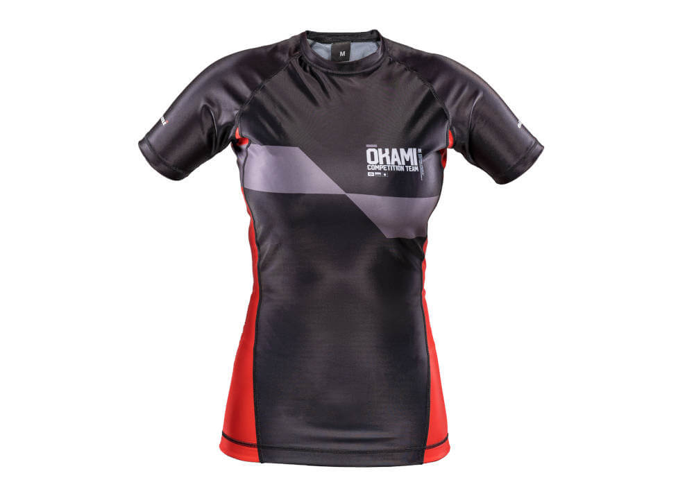 Okami Ladies Competition SS Rashguard – black