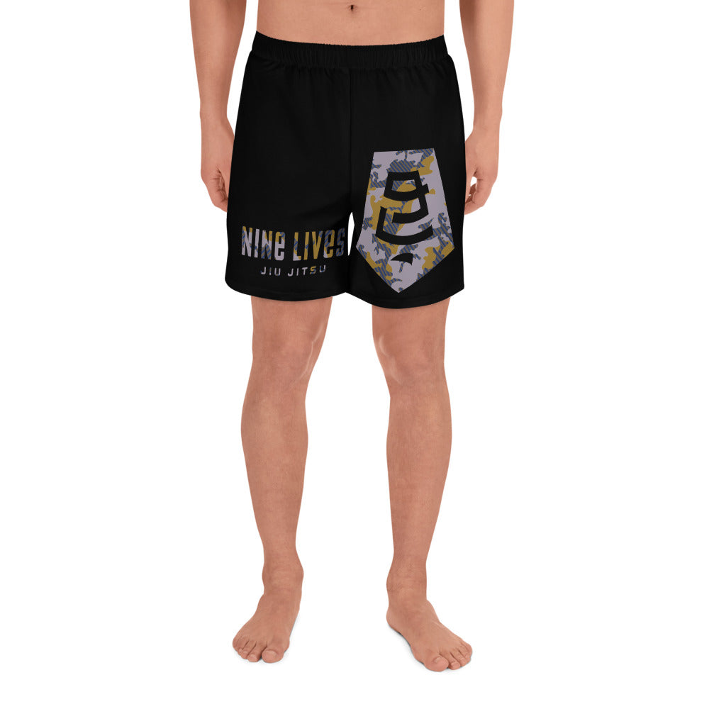 Badge Camo Men's Athletic Shorts