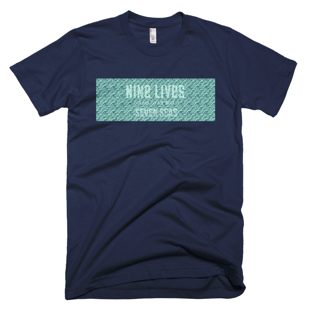 Seven Seas Tee - Navy