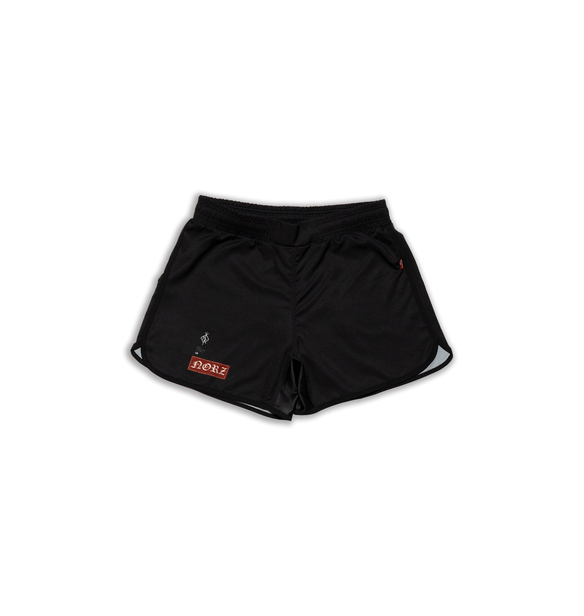NORZ SHORTS - MIDCUT BLACK