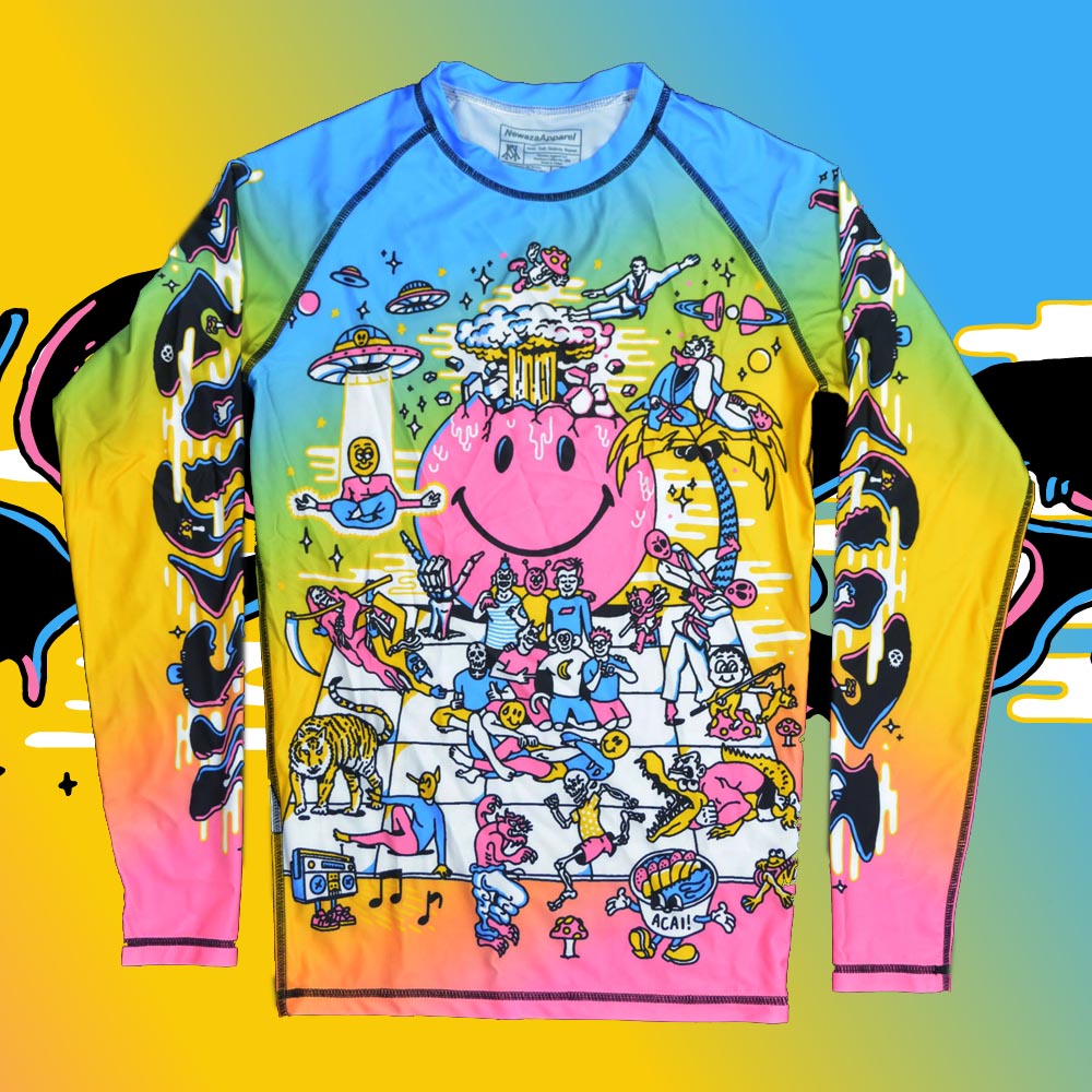 Happy Grappler Rashguard